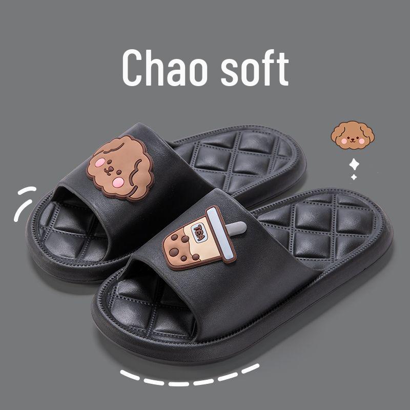 Men's Summer Non-Slip Thick-Soled Slippers - Trendy Outdoor & Home Comfort