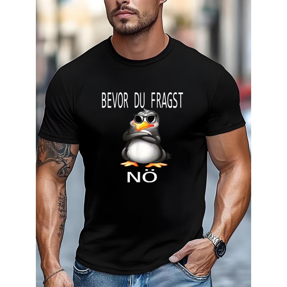 Funny Ketchup Hot Dog Cartoon Graphic T Shirt for Men 100% Cotton Retro Food Print Casual Short Sleeve