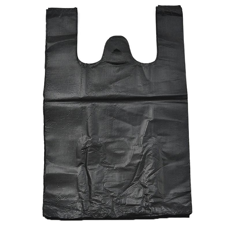 80 Pezzi Sacchetto di Plastica Ispessito a Forma di Gilet Sacchetto Contenitore Sacchetto per Imballaggio da Asporto Shopping