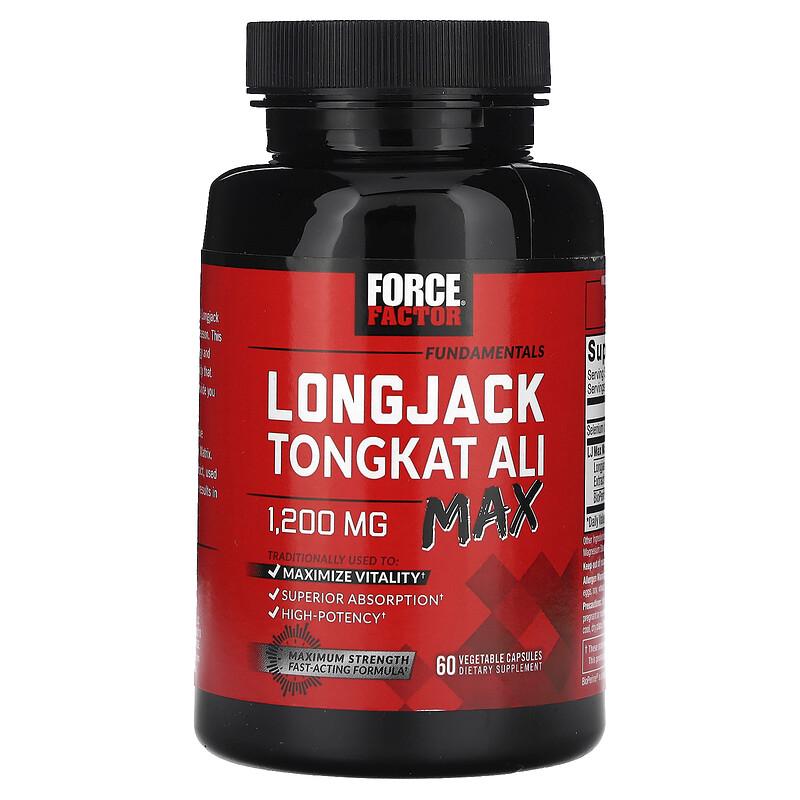 Fundamentals, LongJack Tongkat Ali Max, 60 Vegetable Capsules