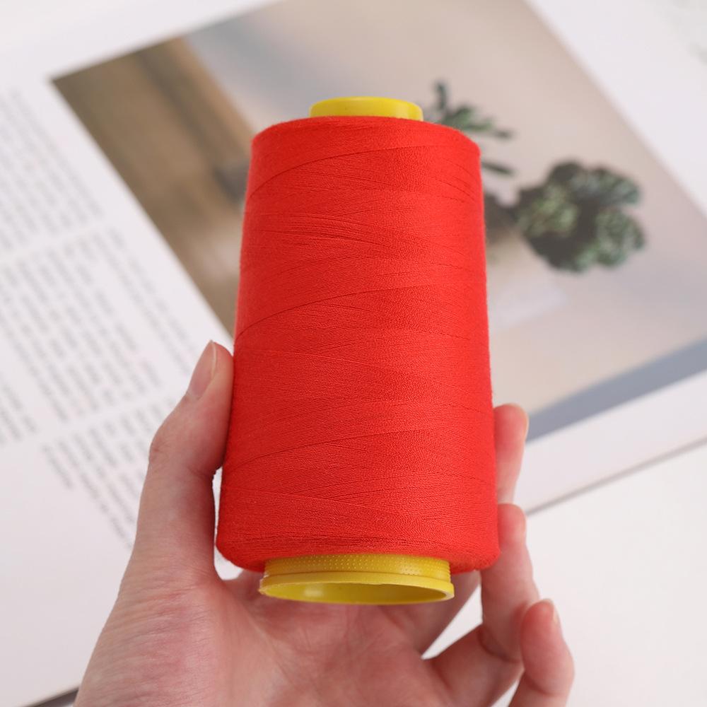 Large Roll 402 Sewing Thread, Sewing Machine Suitable for Factory Household Polyester High-speed Pagoda Thread, Manual DIY Sewing Clothing
