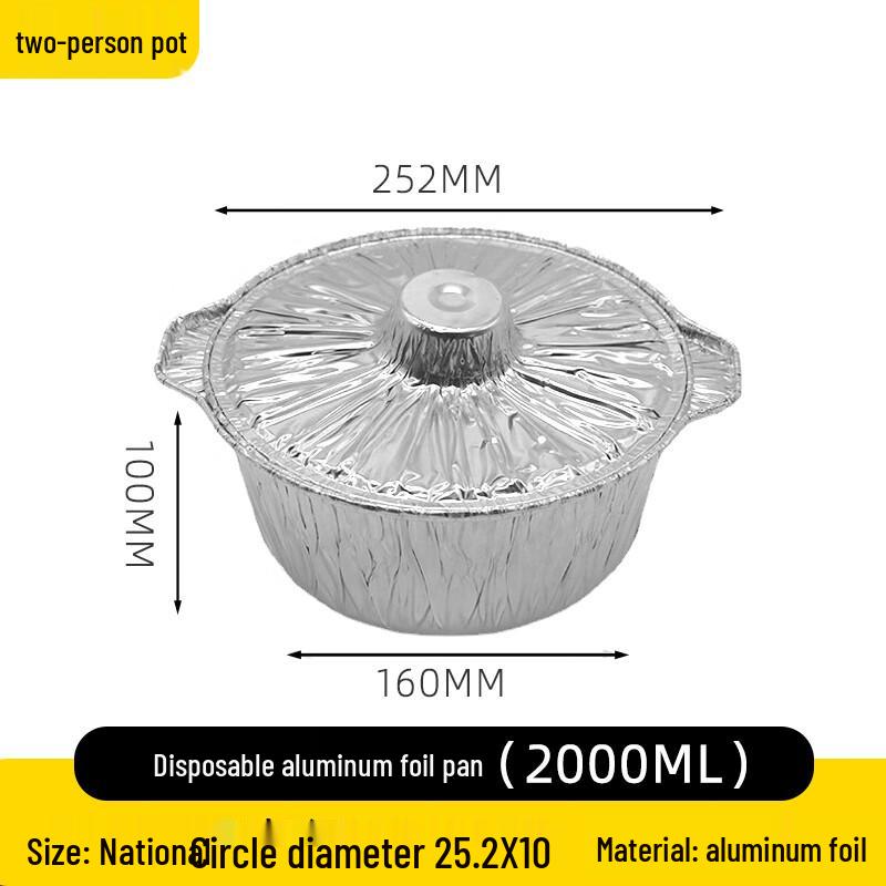 Portable Aluminum Hotpot Picnic Set