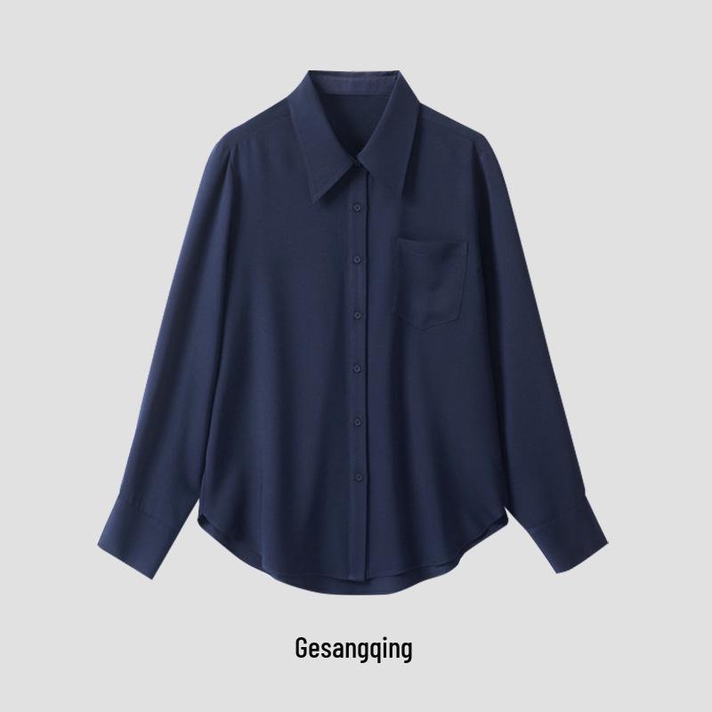 Rongtai Women's Lightweight Non-Iron Cloud-Like Shirt – Spring 2026 Versatile Commuter Top