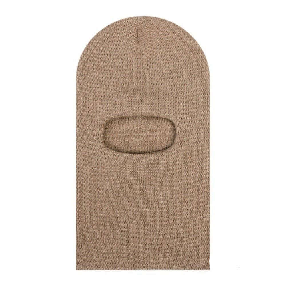 Solid Color Kids Integrated Scarf Cap Warm Baby Balaclava Hat Baby Hooded Beanie Severe Weather