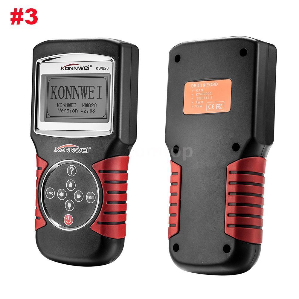 KONNWEI OBDII / EOBD Cars Code Reader And Auto Scanner Detection