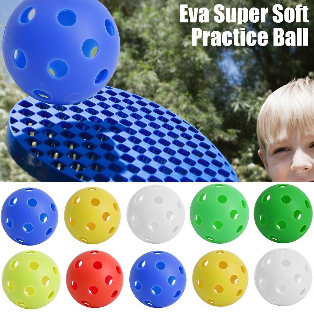 

10 шт. мяч для соревнований по отскоку, 26 отверстий, мячи для гольфа, 26 отверстий, площадки для пиклбола