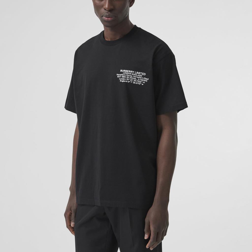 Burberry SS21 T Shirt Men's Black 80427481