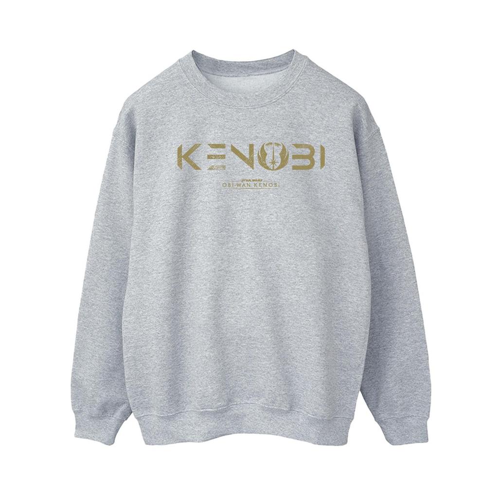 STAR WARS Womens/Ladies Obi-Wan Kenobi Logo Sweatshirt