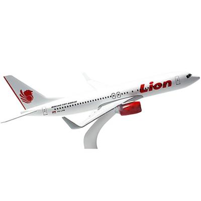 20cm Diecast Modellflugzeug Nachbildung - Indonesien Lion Air Boeing 737 (38 Serie)