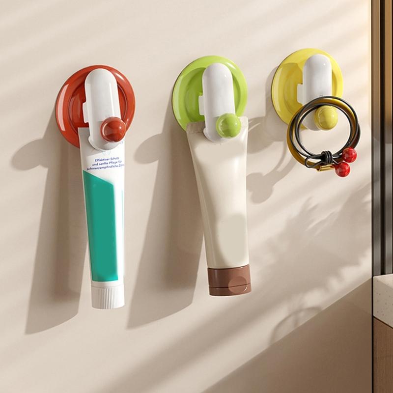 Waterproof ABS Toothpaste Holder  Storage Hanger Clips Enhances Bathroom Organization And Aesthetic Appeal