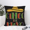 Federa per Cuscino Decorativa Merchandising Cinco De Mayo Copricuscino da Divano Copertura con Zip Multimisura