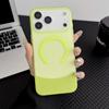 Applicable To Apple 17promax Splicing 2-in-1 Matte Magnetic Mobile Phone Case iPhone16 Acrylic Protective Case