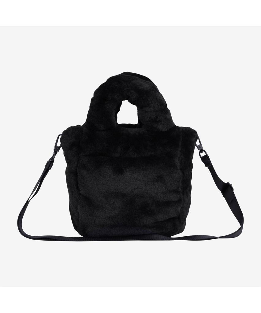 The North Face Nn2Pr69J White Label Plumpy Tote Bag Mini_Fur Real Black