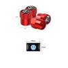 Car Interior Epoxy Logo Sticker Metal Wheel Tire Valve Cover For Volkswagen GTI Golf R Passat CC Lavida Sagitar Scirocco Tiguan