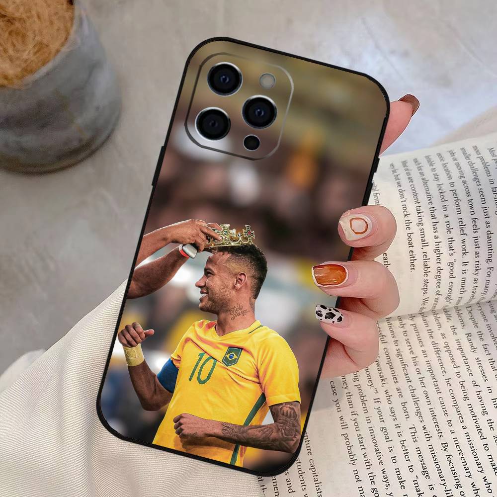 Football Star 10 N-Neymar Phone Case Silicone Soft For IPhone 17 16 15 14 13 12 11 X XR Plus Pro Max Plus