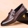 Fashion Men's Leather Shoes 2025 New High-quality Business Casual Shoes Men Loafers Spring Autumn Luxury Designer Dress Shoes Size 39-44