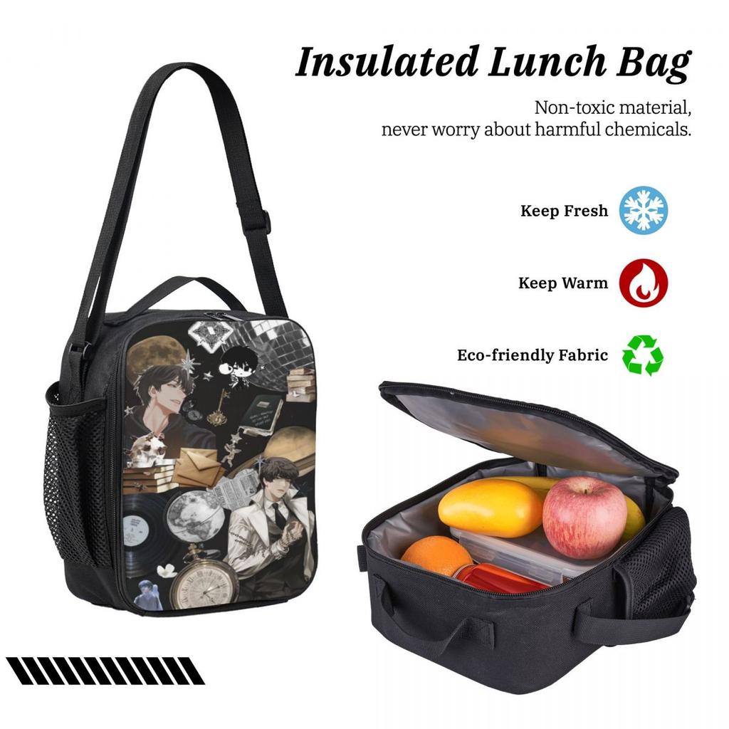 3Pcs Novel Omniscient Reader Viewpoint School Bags Set for Boy Girl Pencil Boxes Backpack Sets with Lunch Box