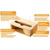 Wood Phone Speaker Amplifier Desktop Natural Wooden Cell Phone Stand Loudspeaker Dock Clear Calls Music Audio Player