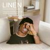 Music Travis Scott Cushion Cover Pillowcase Set Pcs X X Breathable Washable Sofa Cushion Cover