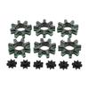 6Pcs Column Steering Motor Ring Gear Elastic Coupling Gear 45254-28040 For Toyota Camry Corolla Lexus Levin Alphard Car Parts
