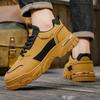Work Safety Sneakers Outdoor Men Casual Sneakers Fashion Hiking Sneakers Man Runing Shoes Anti-slip Durable Mens Tooling Shoes