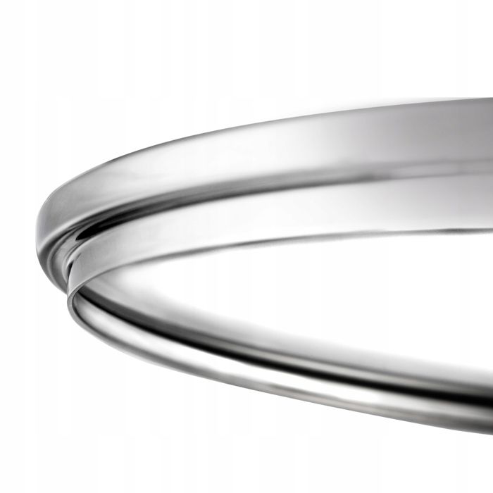 Couvercle en verre - kadax - 28 cm - résistant à la chaleur - poignée en plastique - écologique