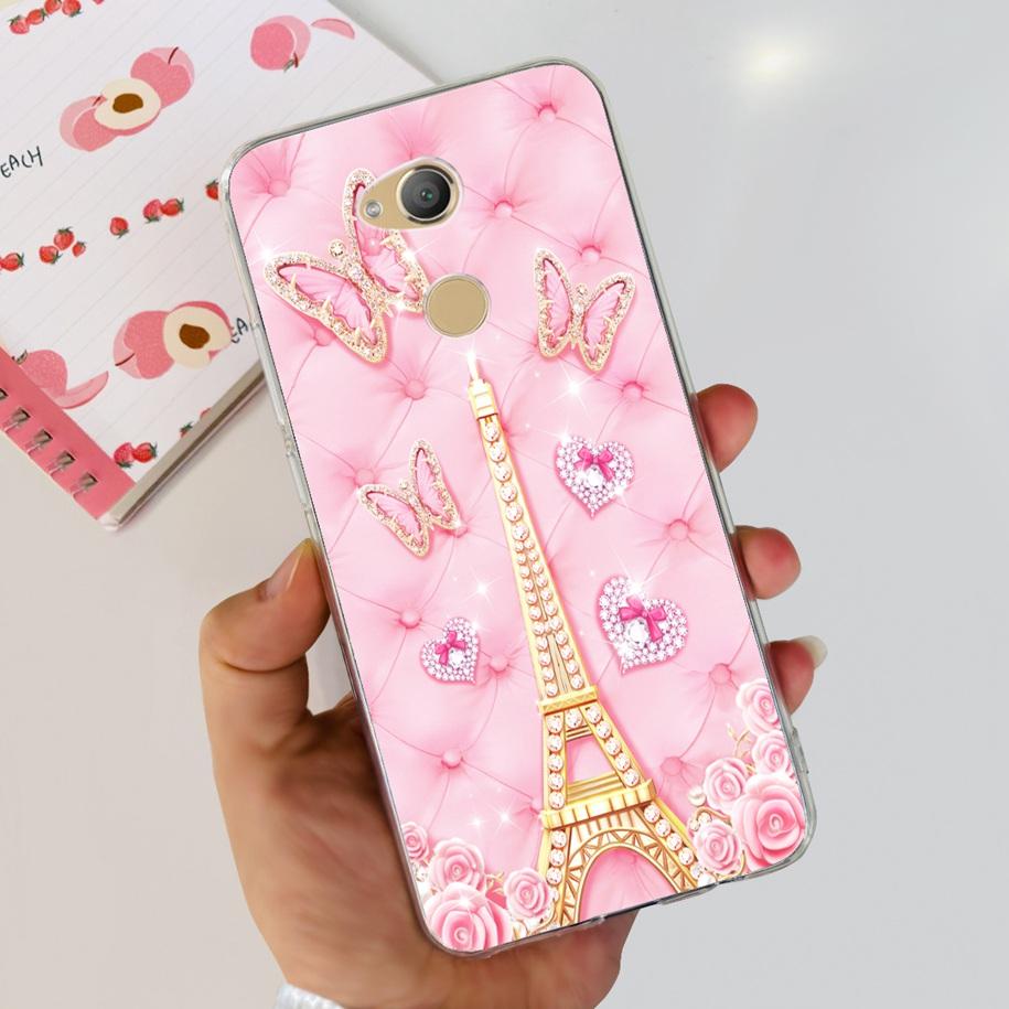 For Sony Xperia XA2 XA 2 Case H3113 H3123 H3133 H4113 Cover Cute Astronaut Silicone Soft Fundas For Sony Xperia XA2 Ultra Hoesje