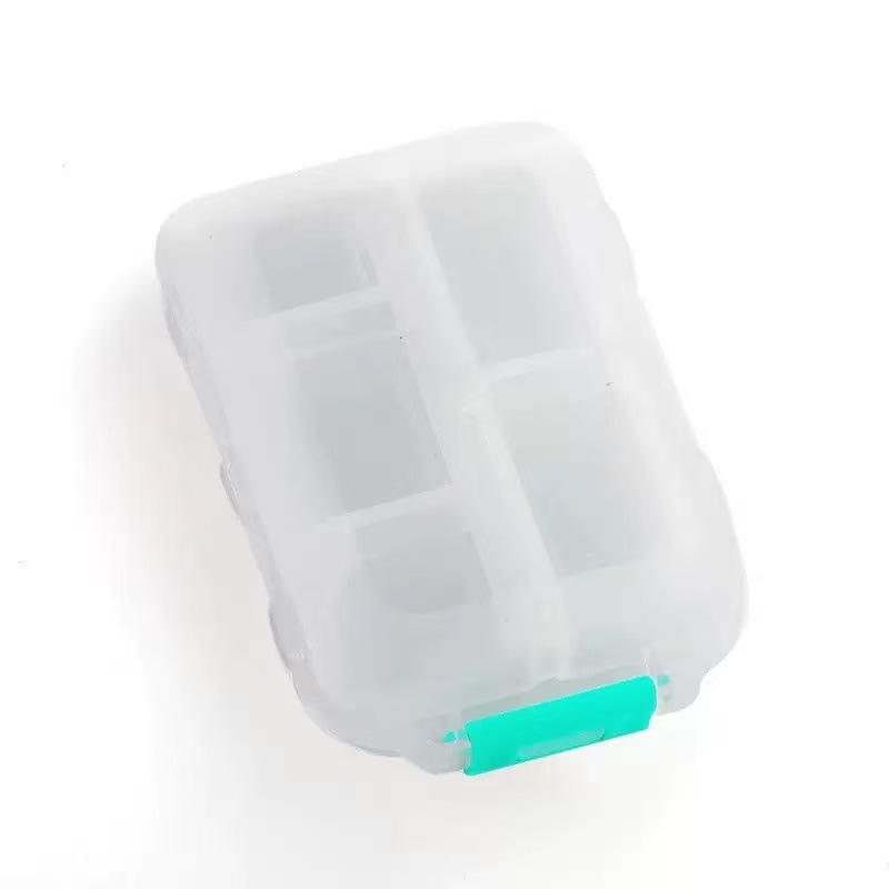 Travel Pill Organizer - 10 Compartments Pill Case, Compact and Portable Pill Box, Perfect for On-The-Go Storage, Pill Holder for Purse