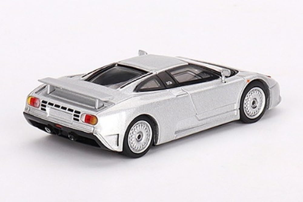 MINI GT Bugatti EB110 GT Grigio Chiaro Finished Product 1/64 (Left-Hand Drive)