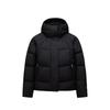 X Kris Outdoor Series Solid Color Hooded Waterproof Jacket Women Jackets Black 162616901G-3