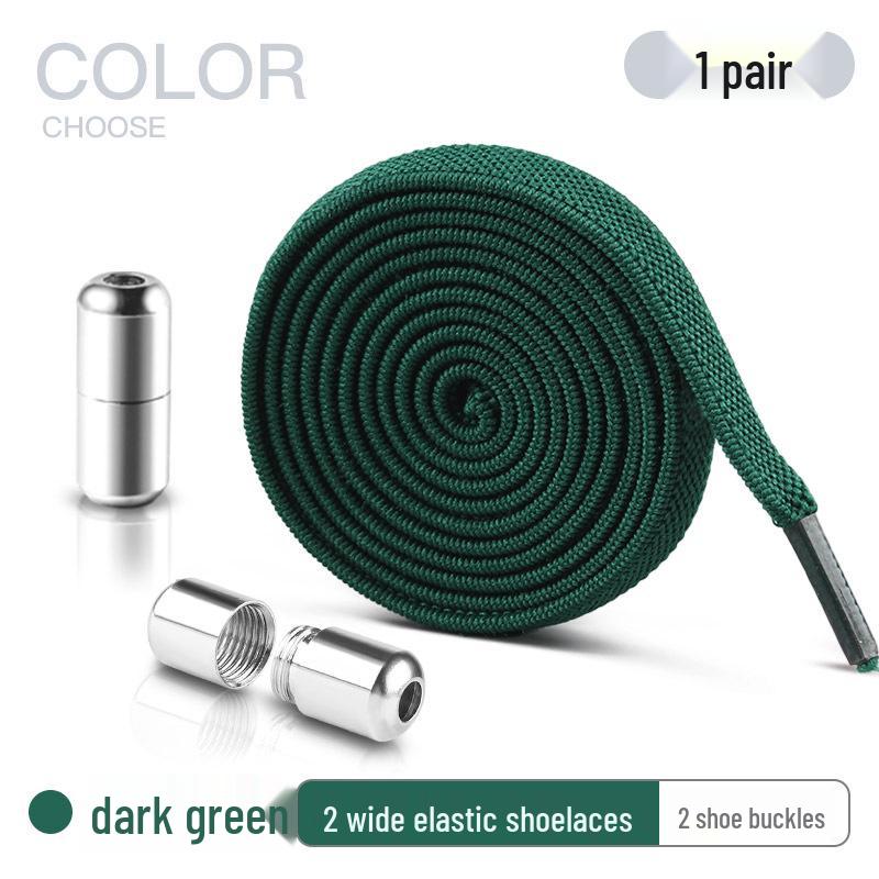 Elastic No-Tie Shoelace Buckle for Men, Women, and Kids