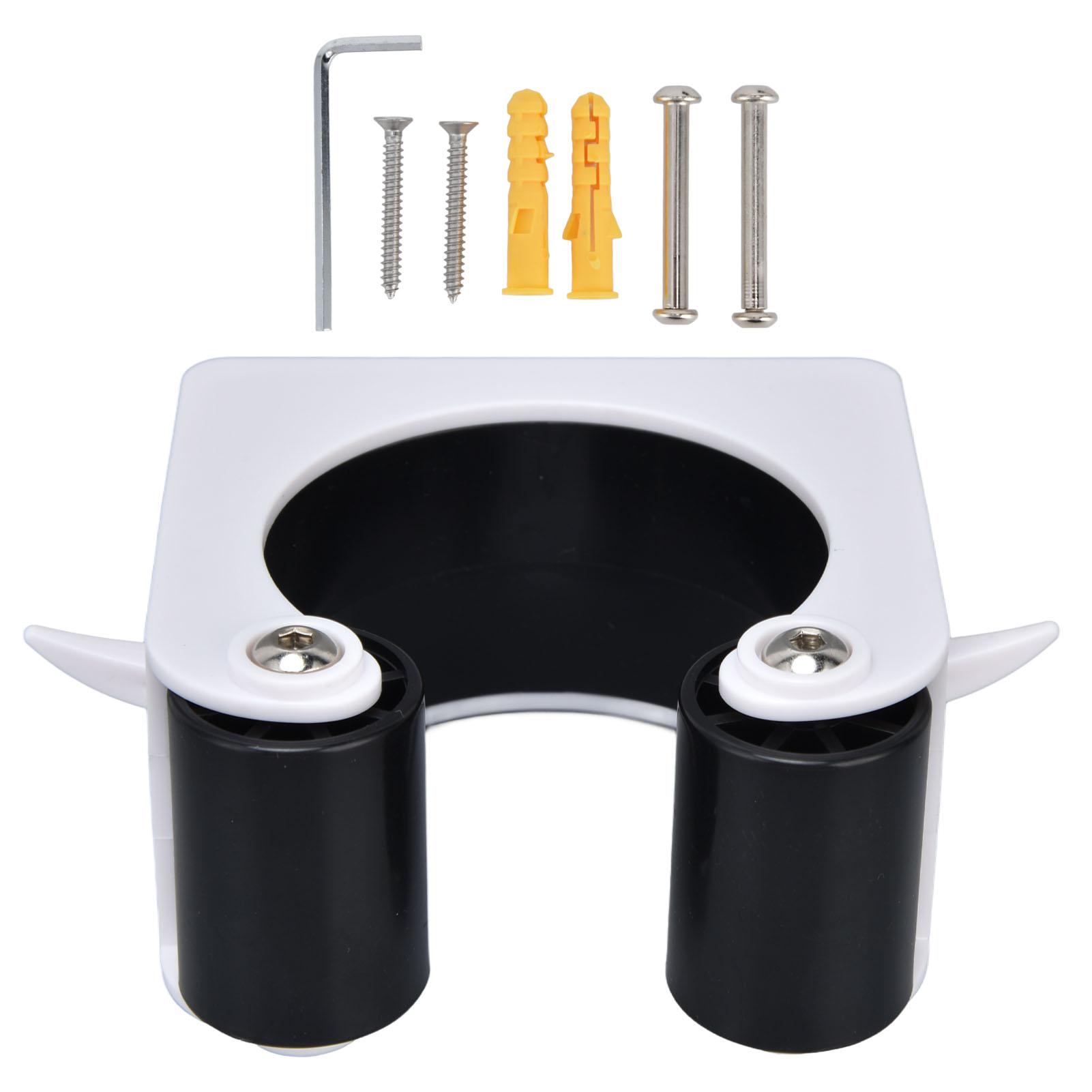 

Велосипедный держатель Фиксированная конструкция Стабильный Надежный Многофункциональный ABS Настенная велосипедная стойка для Гаража Жилой комнаты чёрный