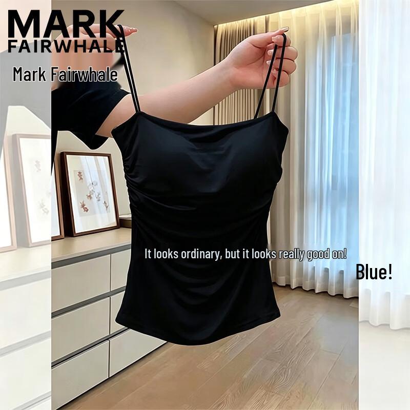 MARK FAIRWHALE Women s Padded French-Style Integrated Bra Camisole XL