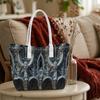 Gothic Architect Pattern Tote Bag Daily Use Casual Portable Large Capacity Shoulder Bag for Outdoor Shopping Travel Fashionable Durable Women's Handba