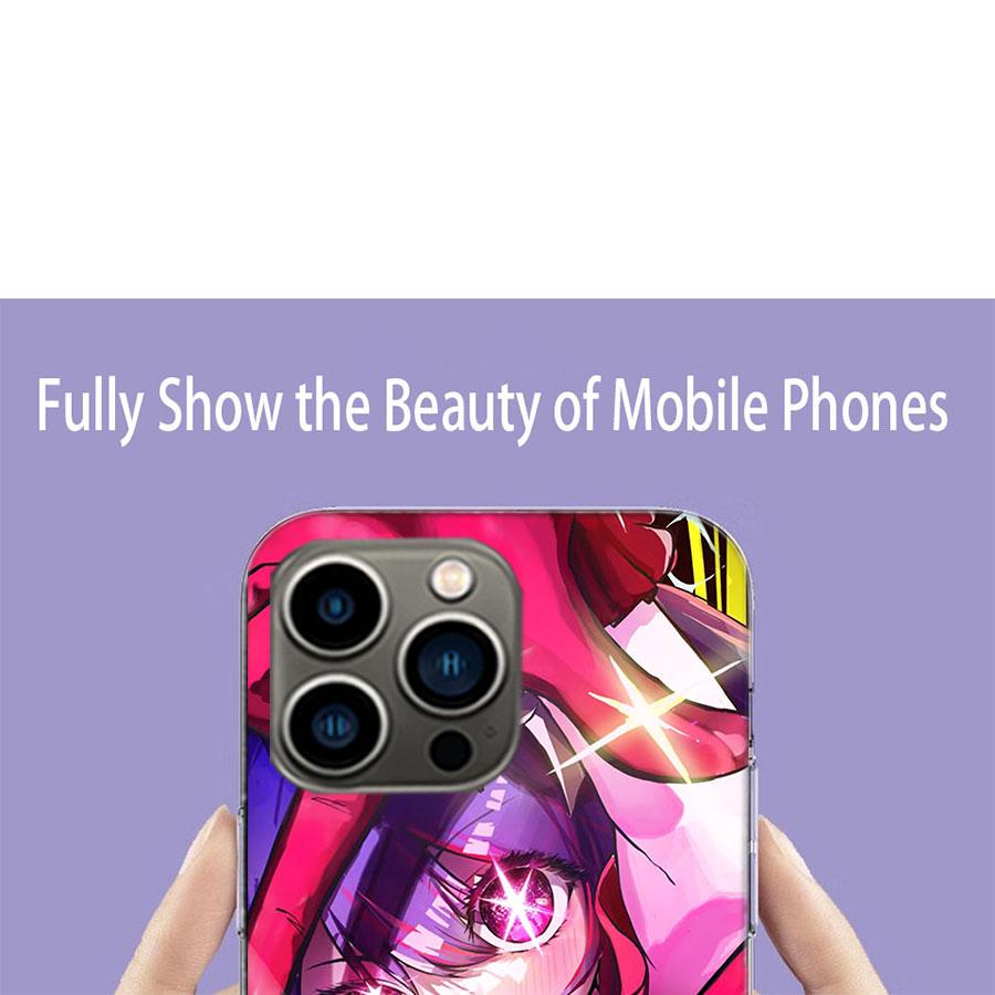 H-Hoshino Ai Phone Case For Iphone 17 Air 15 Pro 14 Plus 16 Pro Max 12 13 Mini 11 16E X XS Cover Cute Fundas