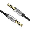 Kabel Audio Mini Jack 3,5Mm Aux Baseus Yiven 1,5M (Czarno-Srebrny)