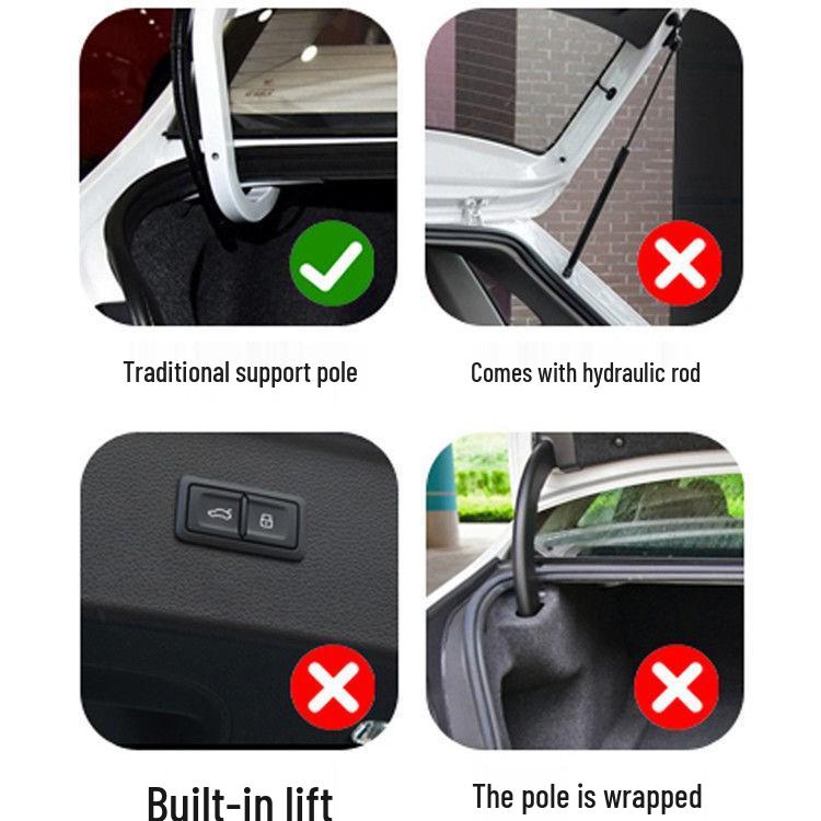 Automatic Sedan Trunk Lift Kit: Tailgate Spring Pop-Up Modification for Three-Box Models