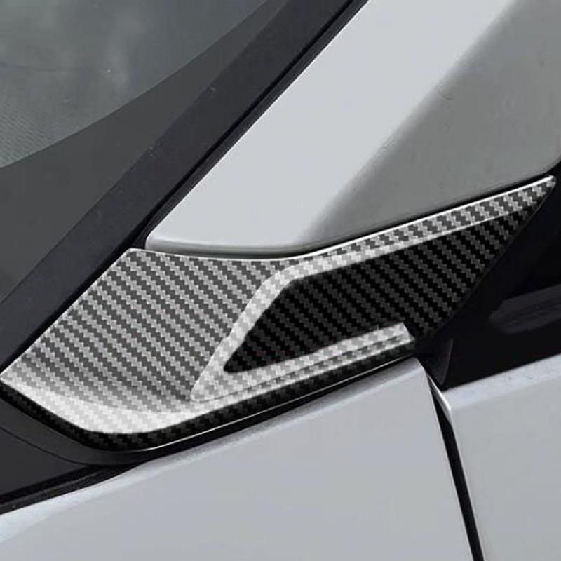 ABS Car A-Pillar Molding Trim Frame Stick Decoration Cover Exterior Accessories For Toyota Corolla Cross XG10 2024+