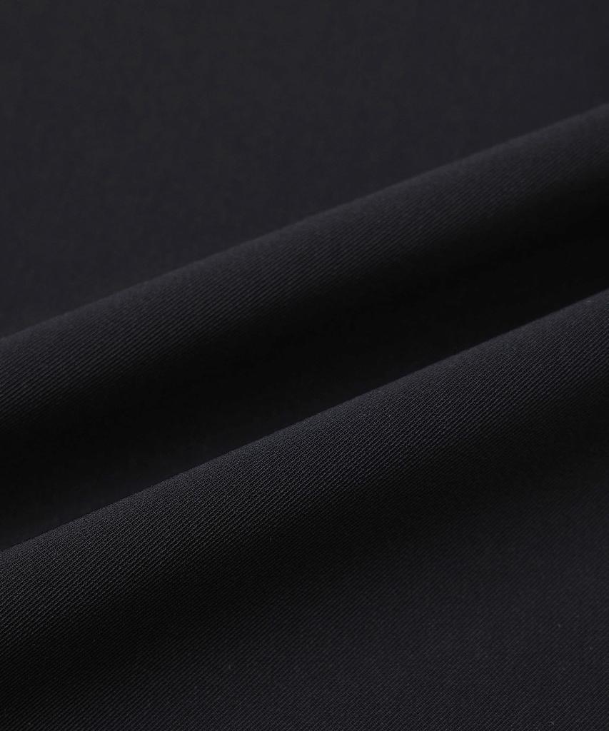 Michikoleondeonkosino Two-Pin Tuck Wide Slacks Black