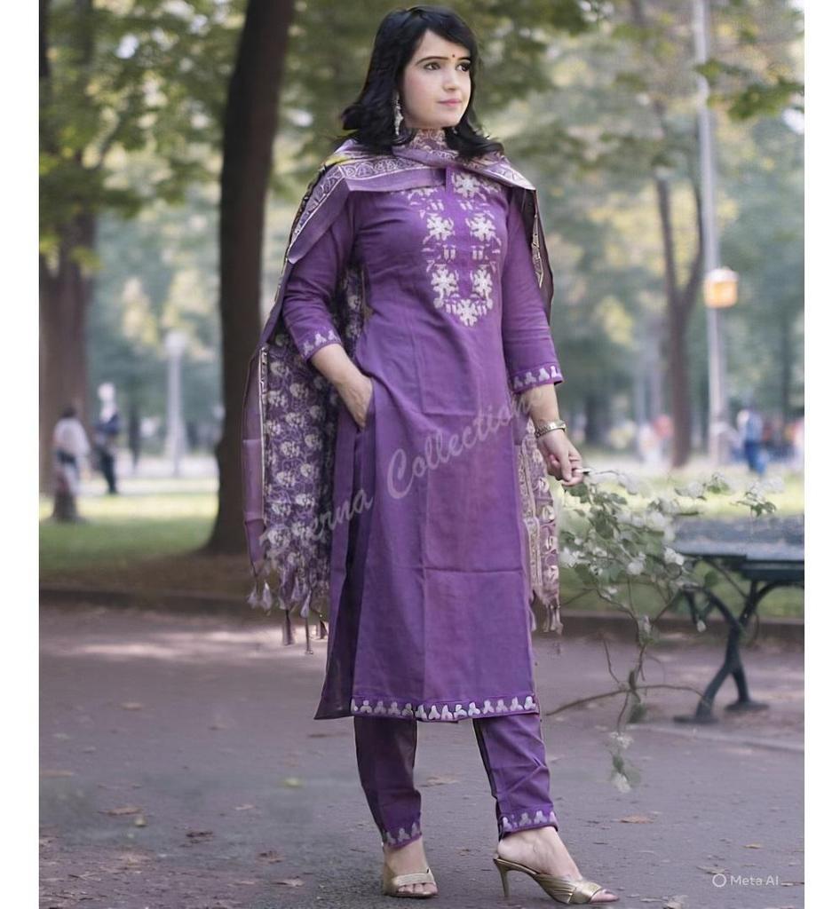 Women Designer Top Tunic Cotton Kurti Salwar Suit Indian Bollywood Salwar Kameez Set Dress