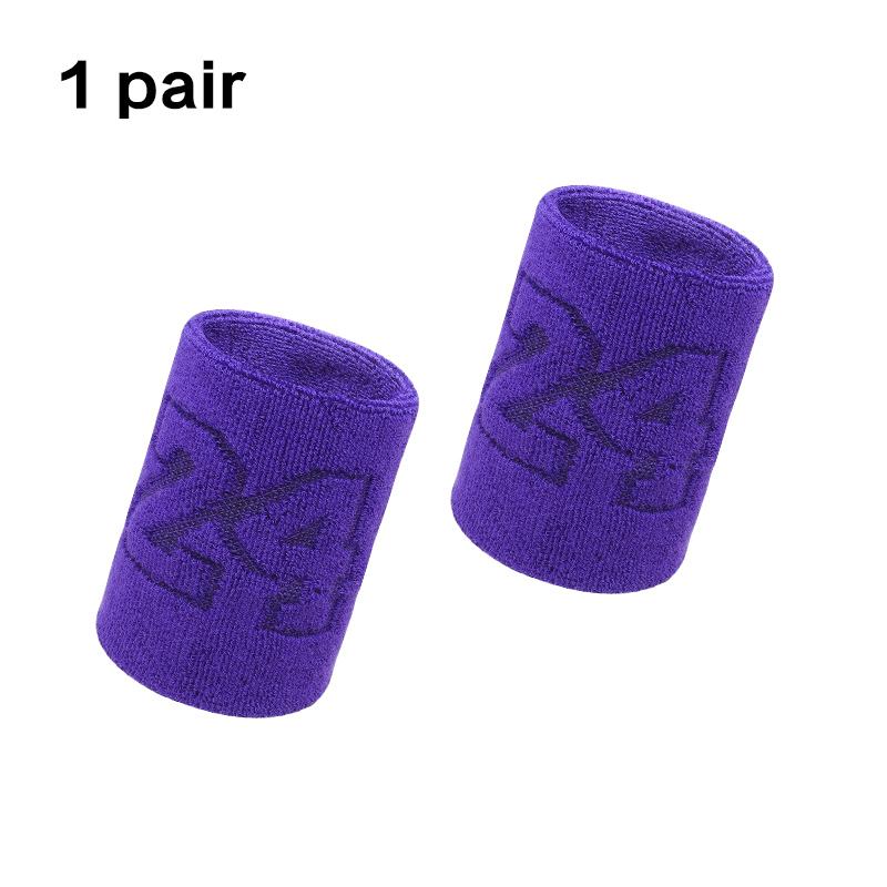 1 Pair Cotton Elastic Wristband Support Basketball Wrist Brace Wraps Men Kids Gym Fitness Powerlifting Tennis Sweat Absorption 1