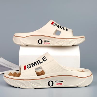 Sommar Herr Massage Tofflor Inomhus Utomhus Sandaler Strand Herr Fritidsskor Bekväma Tofflor Flip-flops Herr Dam Hemma Tofflor