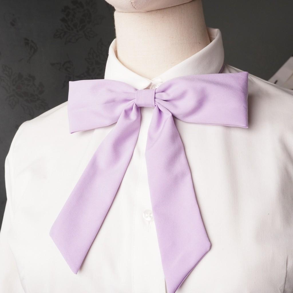 Jk Series Girl School Uniform Bow Tie With Satin Material For Graduation And Casual Wear
