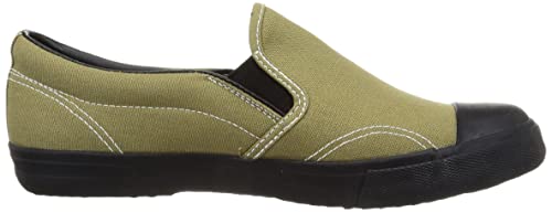 FUKUYAMA RUBBER Work Shoes, "Oyakata Tora-san" Khaki, Size 26.5 Cm, 3E