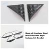 For VW Volkswagen Arteon 2018 -  Car Inner Window Pillar A Stereo Speaker / Door Stereo Speaker Frame Cover Trim Accessories