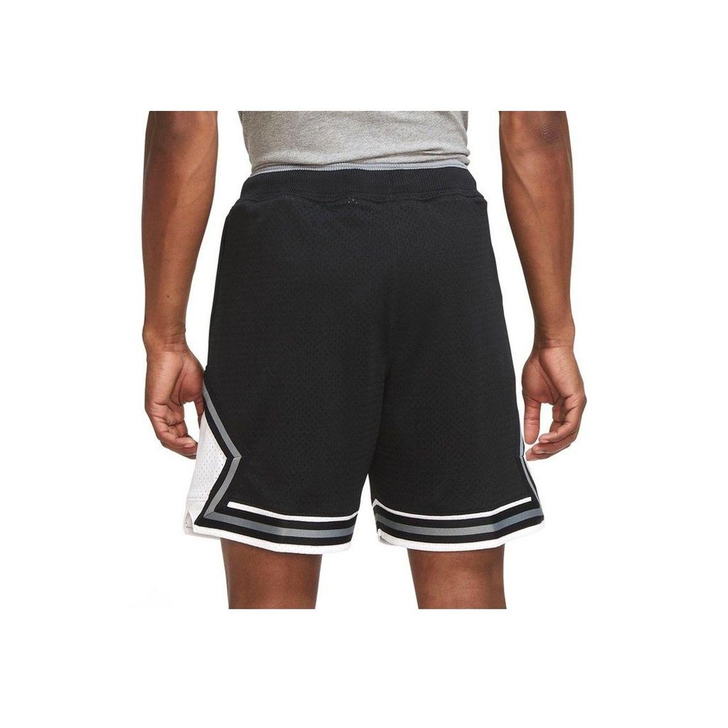 Jordan Essential Statement Spliced Contrast Stripe Basketball Shorts Men Bottoms Black DC3195-010