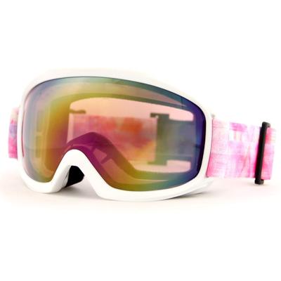 VAXPOT Goggles Snowboard Ski Lens UV Protection Spherical Lens All WHT Women's [Double Anti-Fog Weather] VA-3615