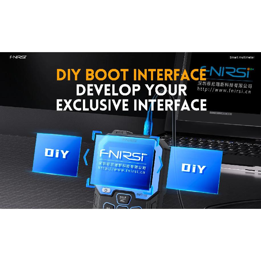 FNIRSI DMT-99 Digital DMM 9999 Counts Smart Professional Tester 1000V 10A True RMS Auto Range AC DC Ohm Hz Capacitance