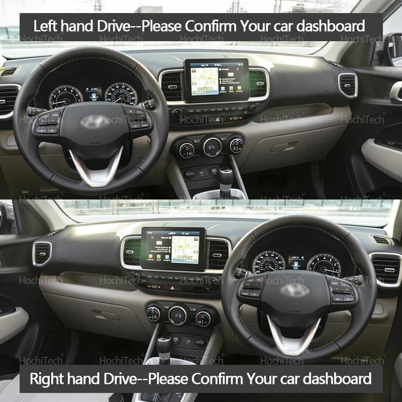 Car Dashboard Cover Dash Mat for Hyundai Venue 2019-present Pad Sunshade Cushion Sunshield Nonslip Anti-UV Accessories