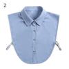 Women Classic Chiffon Blouse False Collar Lapel Clothes Accessories Shirt Fake Collar